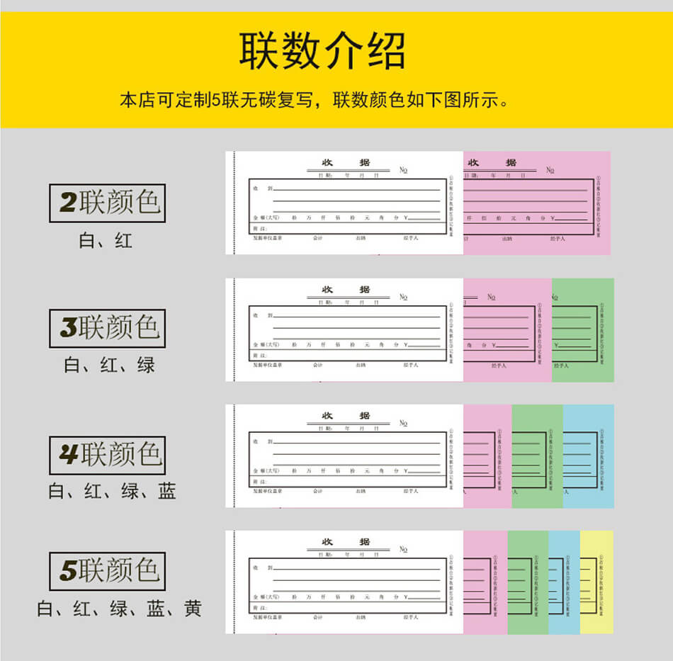 安徽合肥無(wú)碳復(fù)寫(xiě)收據(jù)合同送貨單低價(jià)定制印刷